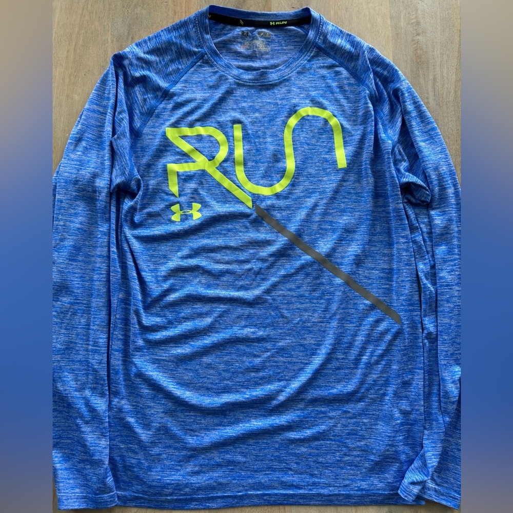 Men's Under Armour Run Long Sleeve Athletic Tee